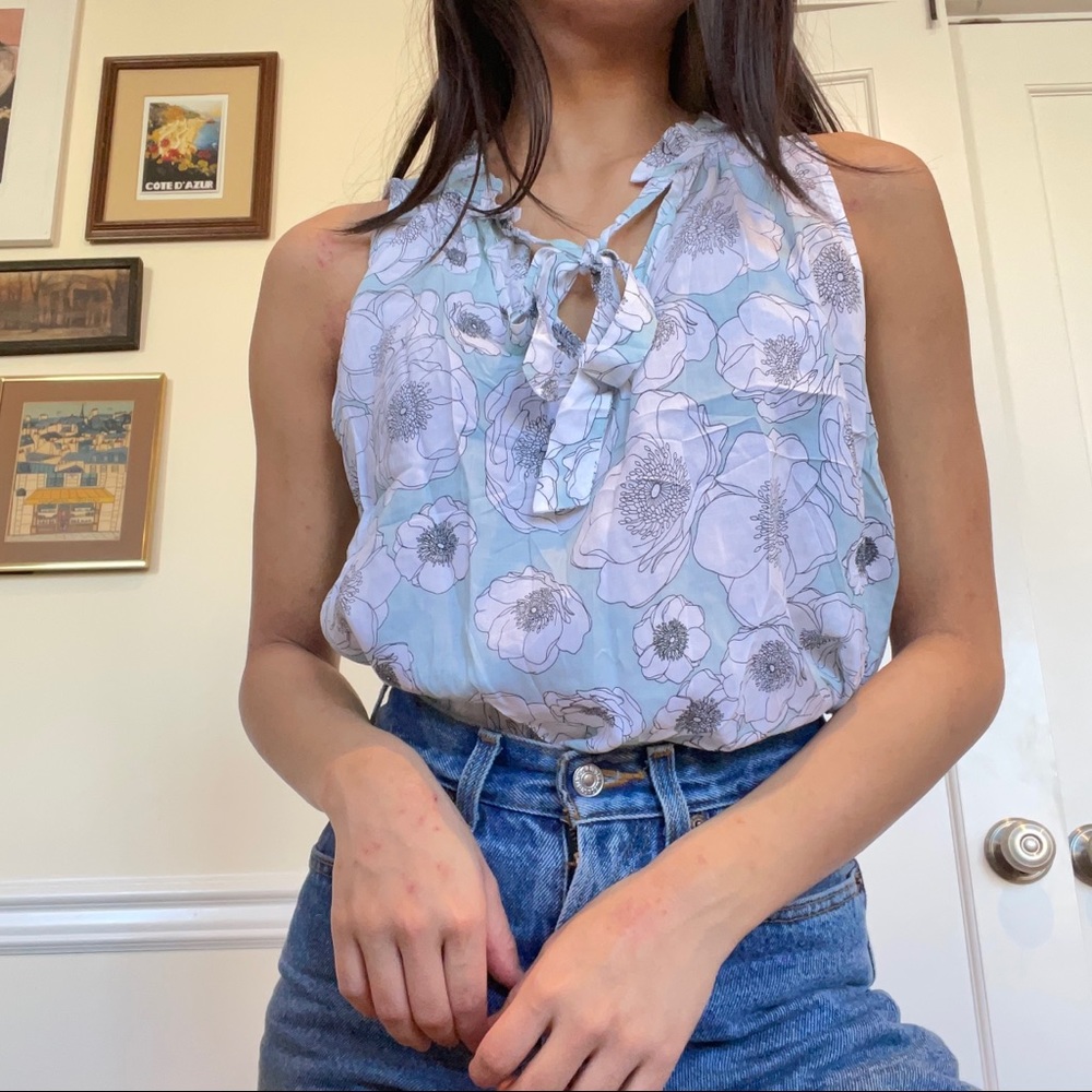 Tie Neck Top